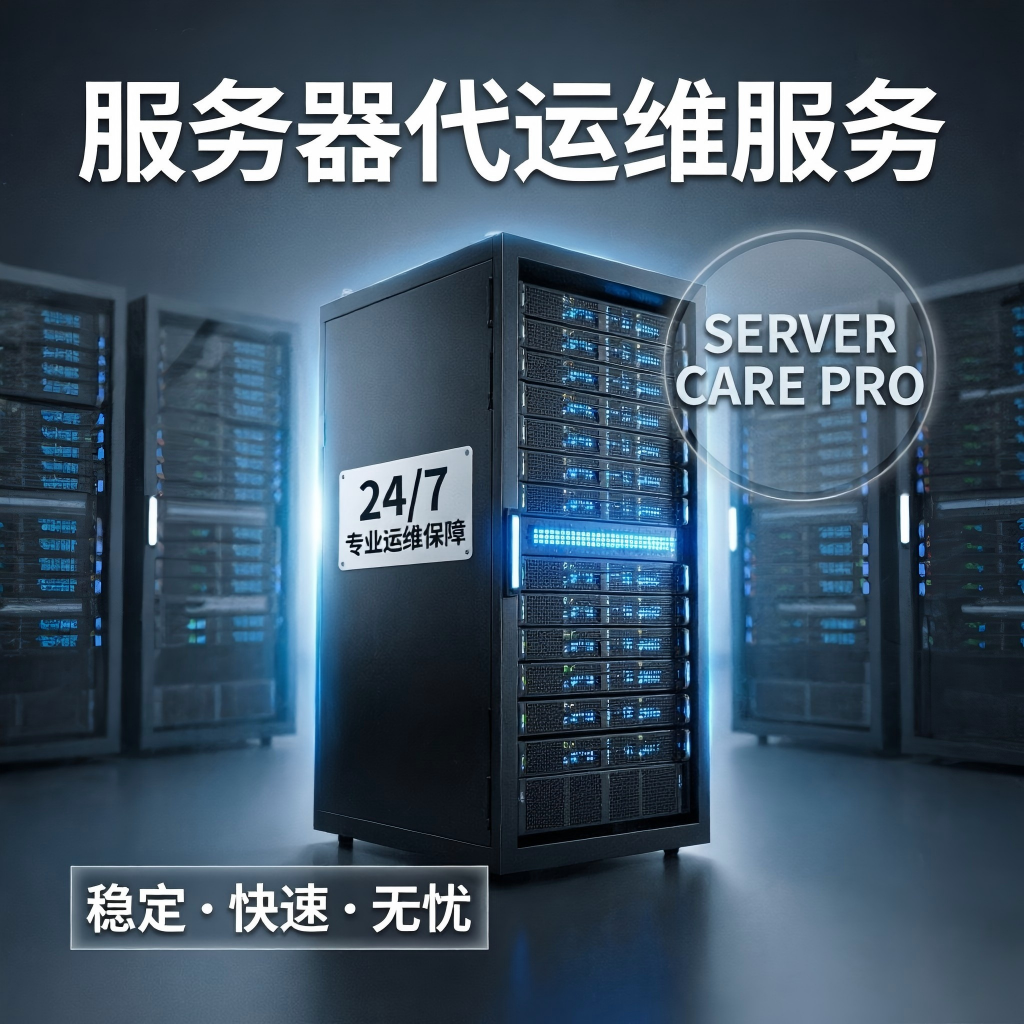 企业级服务器代运维服务|7&times;24小时监控|故障秒级响应|数据安全保障|Linux/Windows全兼容|专业团队托管